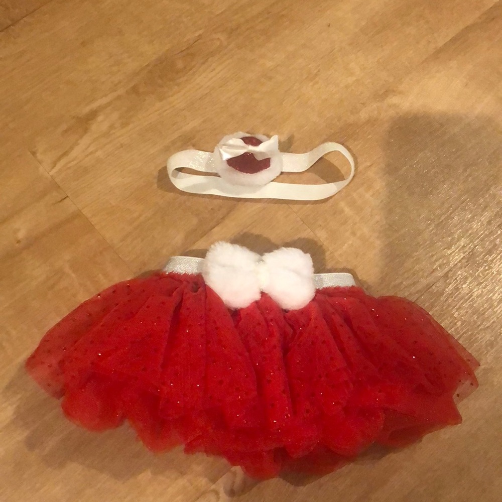 Christmas tutu and headband
